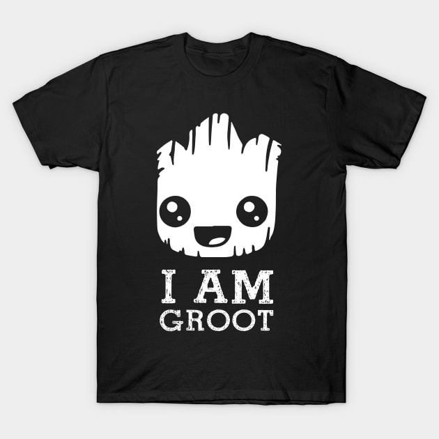 Guardians Of The Galaxy Cute Anime Baby Groot T-Shirt by Rebus28